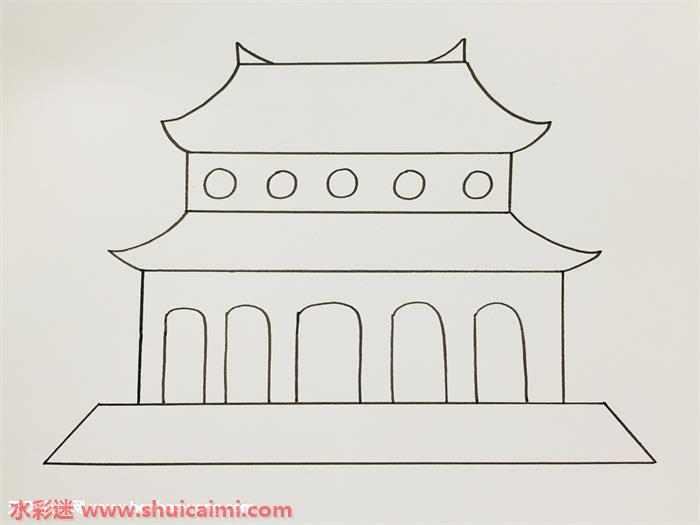 故宫博物院简单图图片