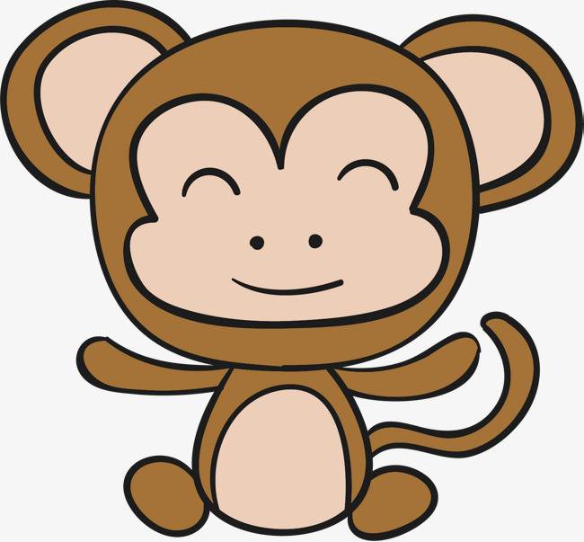 卡通猴子微信头像图片