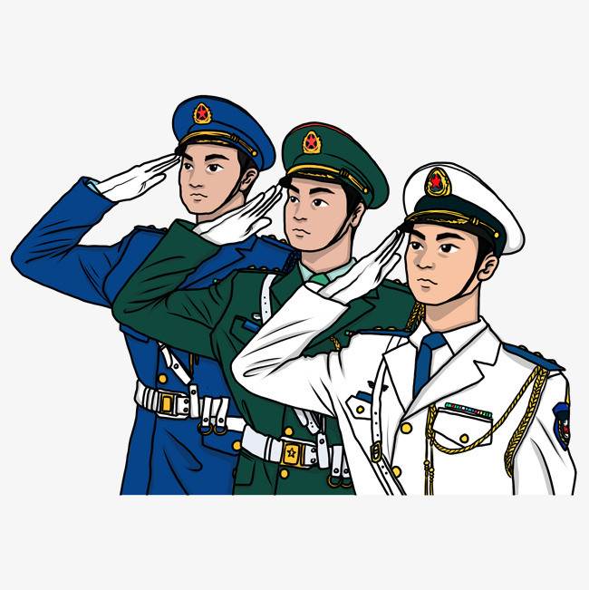 解放军国旗头象图片