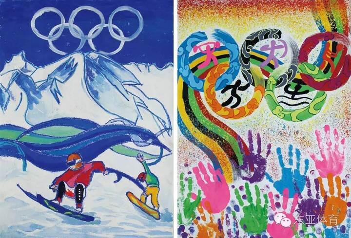 二年级奥运会绘画作品图片