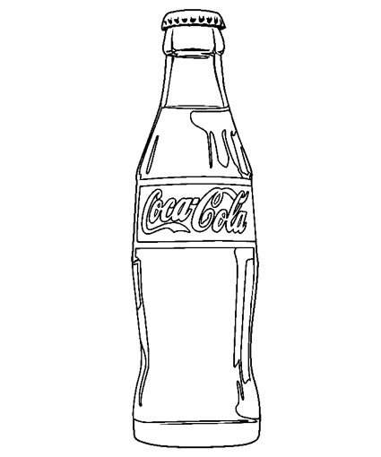 可乐的画法简笔画图片