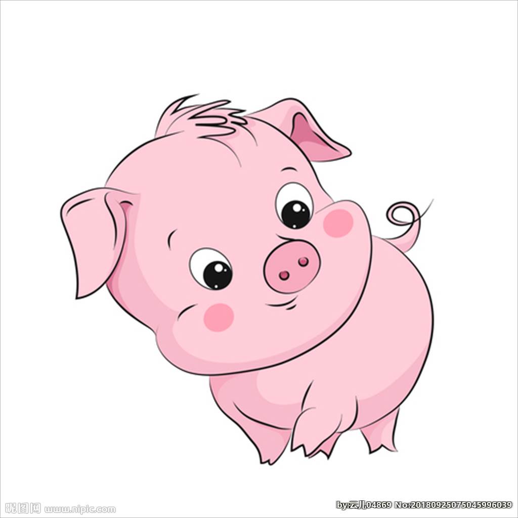 猪的卡通图片大全大图图片
