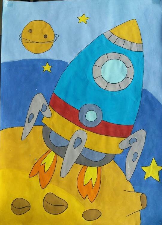 火箭图片儿童画火箭图片儿童画简笔画