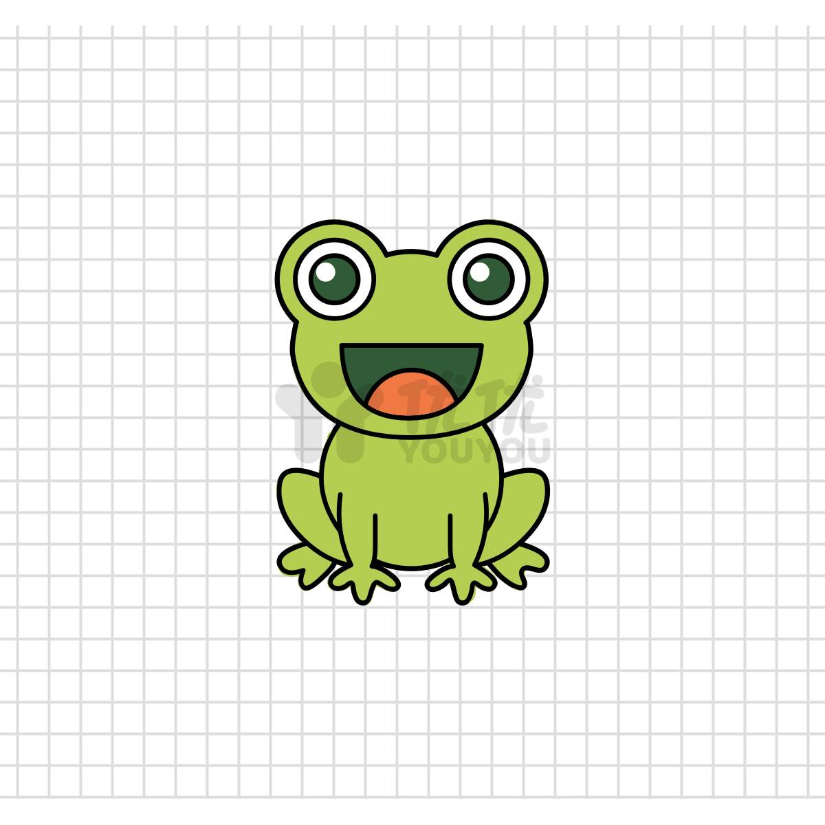 青蛙简笔画怎么画？