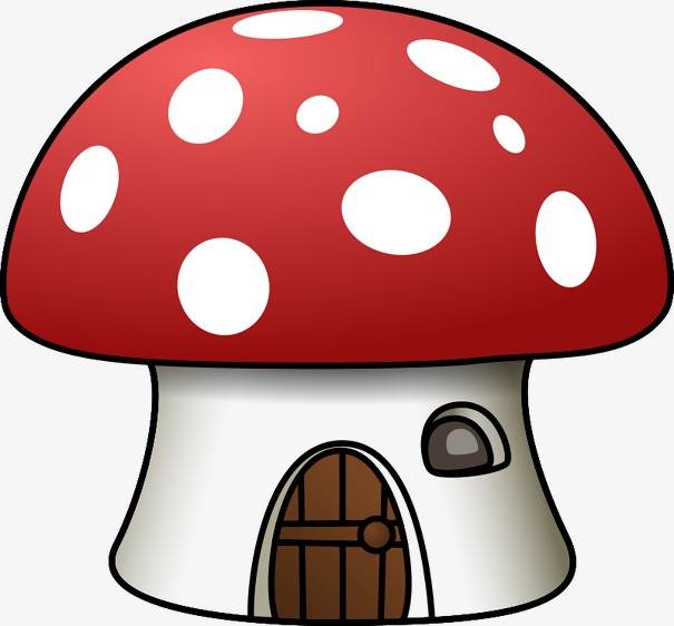 蘑菇房子图片 卡通蘑菇房子图片