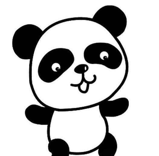 熊猫简笔画大全 可爱的熊猫简笔画大全