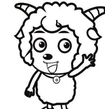 羊的简笔画喜羊羊简笔画图片教程简单又可爱喜羊羊与灰太狼简笔画分享