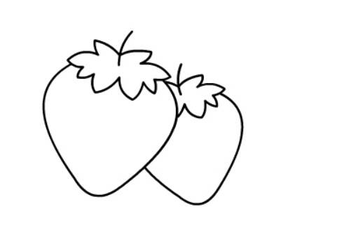 几分钟教你学会草莓简笔画的简单画法喜欢的快来收了!