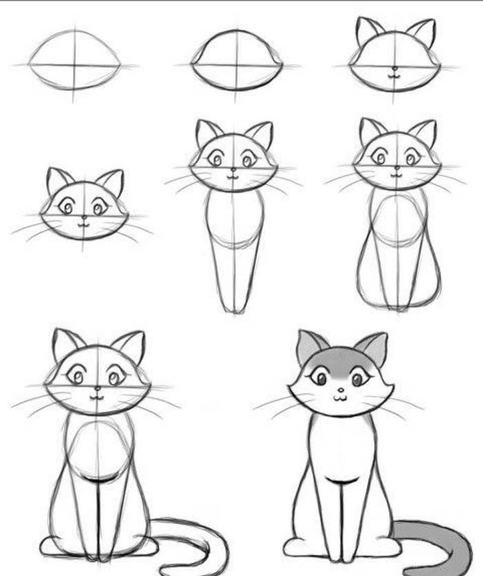 2022最新小猫咪绘画 简单的小猫怎么画