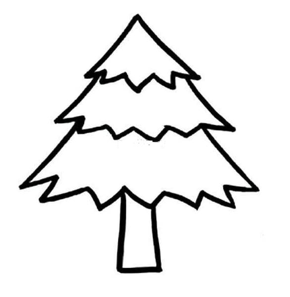 松树的简笔画 2022最新松树的简笔画画法