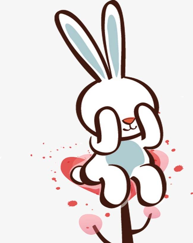 可爱的小兔子漫画图片图片