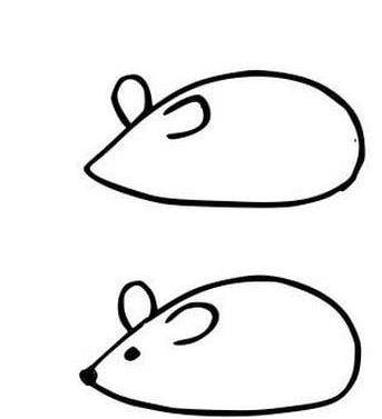 怎样快速画老鼠图片