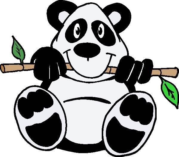 熊猫简笔画可爱萌萌图片