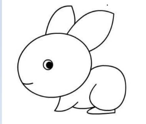 小兔图画简笔画图片