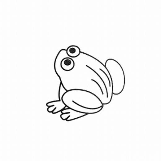 画青蛙的简笔画8月最新 青蛙图片大全简笔画