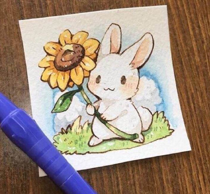 兔兔的简笔画 兔子怎么画