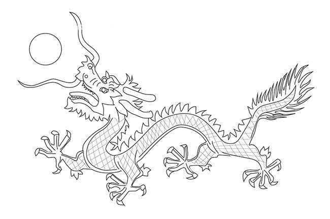 2022最新龙简笔画 中国神话龙的简单画法