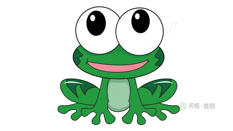 2022最新儿童简笔画青蛙 儿童简笔画青蛙怎么画