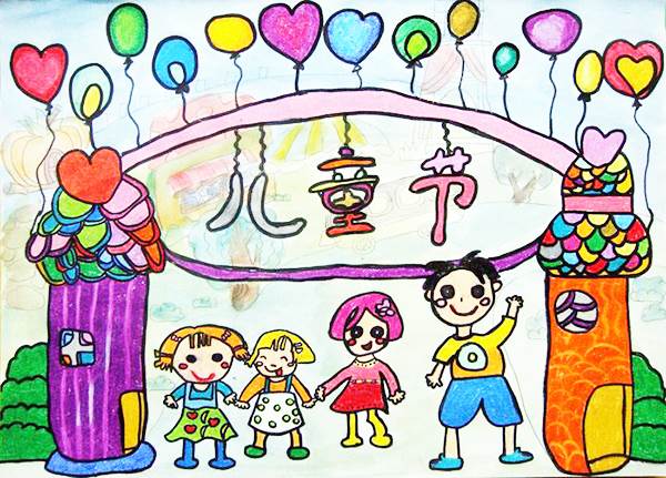 2022最新六一儿童节的画 六一儿童节绘画作品范画大全