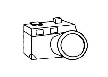 最新关于相机简笔画作品相机简笔画图片