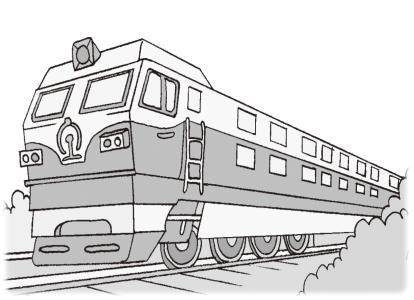 火车简笔画画法图片
