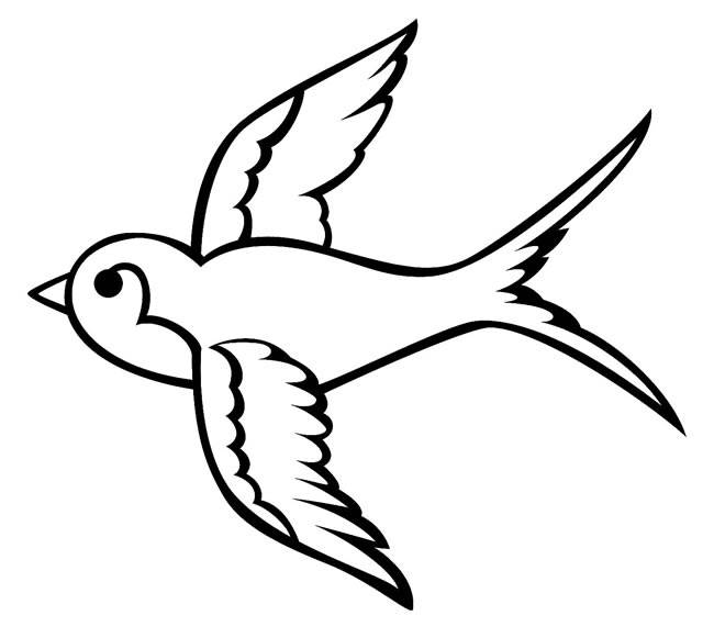 7款小燕子简笔画图片小燕子怎么画每天学一幅简笔画