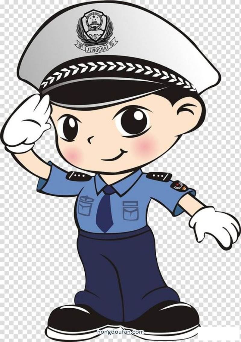 最新2022警察简笔画 警察简笔画图片大全