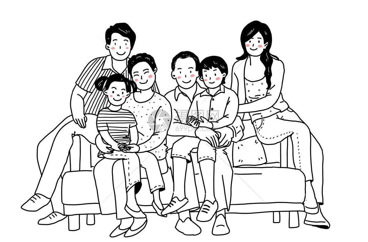 幸福的一家人摄影图__日常生活_人物图库_摄影图库_昵图网nipic.com