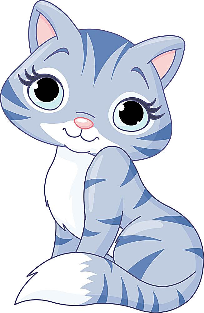 可爱的小猫咪儿童动画图片