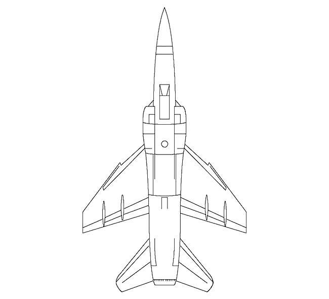 战斗机简笔画 战斗机简笔画儿童简笔画彩色