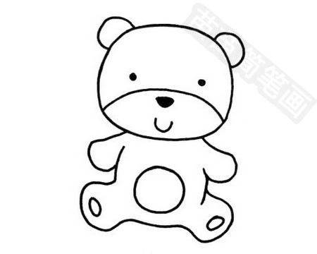 熊的简笔画可爱熊的简笔画可爱呆萌关于小熊的简笔画:胖胖熊旅行记