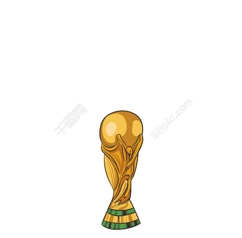 足球世界杯奖杯怎么画简笔画 足球世界杯奖杯怎么画简笔画的