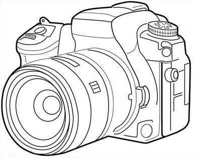 相机怎么画简笔画图片