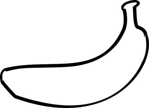 画香蕉的简笔画 步骤图片