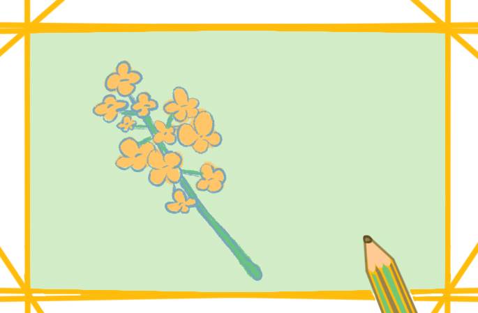 关于桂花的简笔画图片