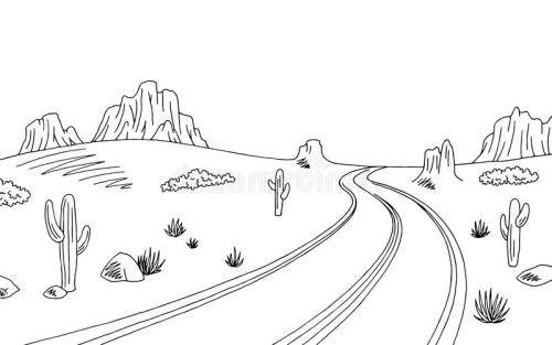 风景简笔画要怎么画这是一组沙漠简笔画的内容,希望能满足您的需求