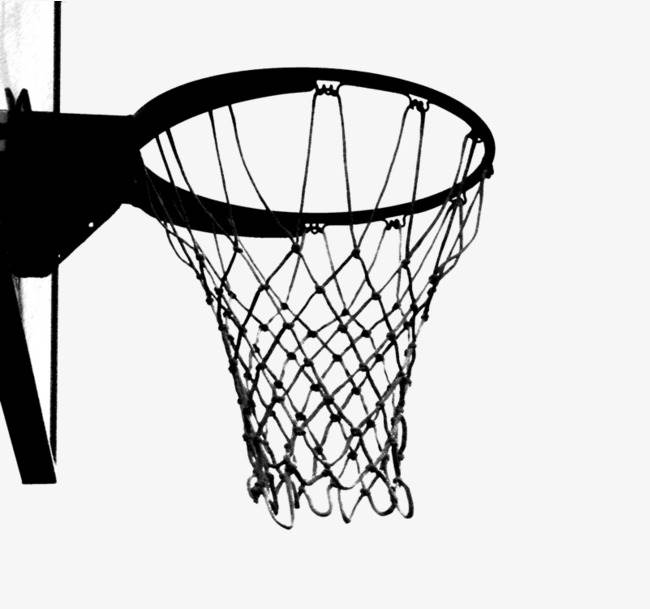 篮球框简笔画 篮球框简笔画侧面