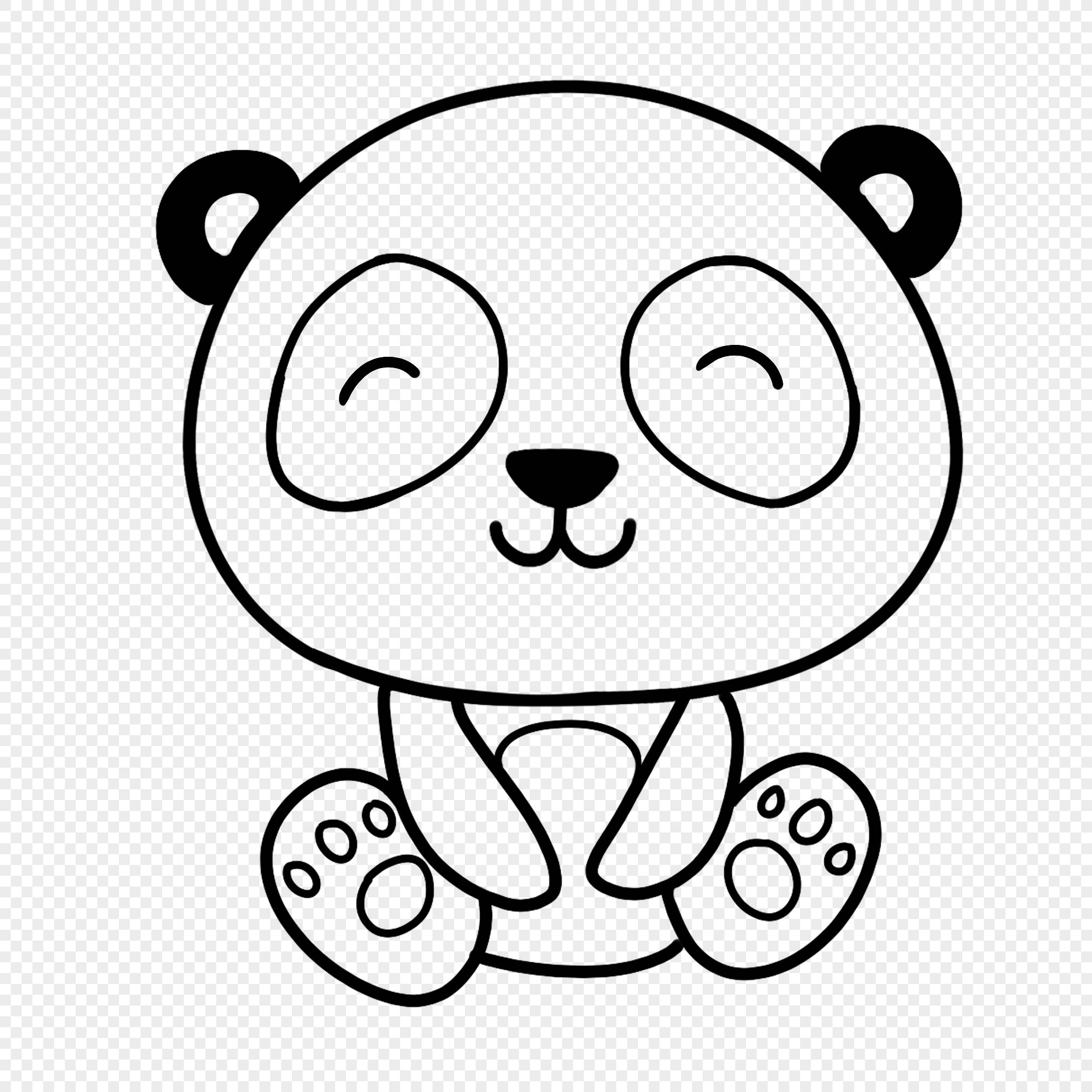 大熊猫的简笔画怎么画,大熊猫的简笔画图片大全 可爱 简单相关的内容