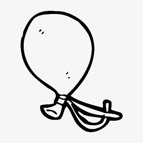 气球爆炸图片 简笔画图片