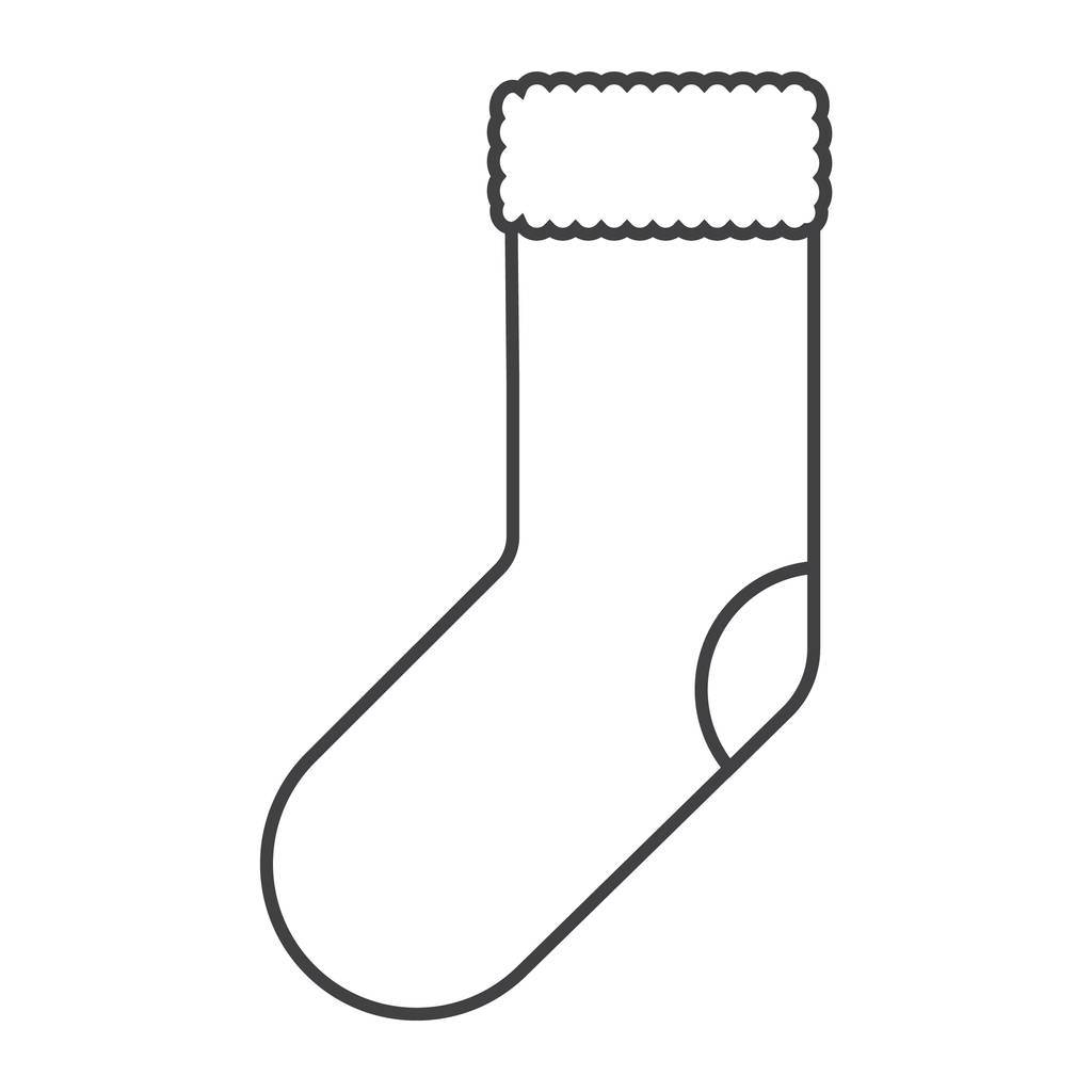 简笔画袜子的画法手绘长筒袜因为剪辑艺术服装对袜子的矢量图免费下载