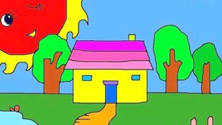 100种房子简笔画带颜色图片