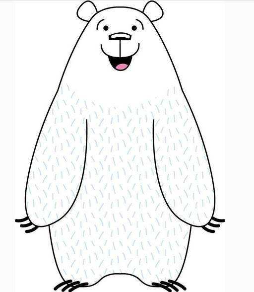 熊的简笔画 熊的简笔画怎么画