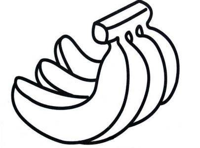 香蕉大炮简笔画图片