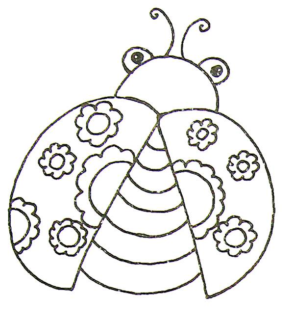 简单的瓢虫怎么画呀图片