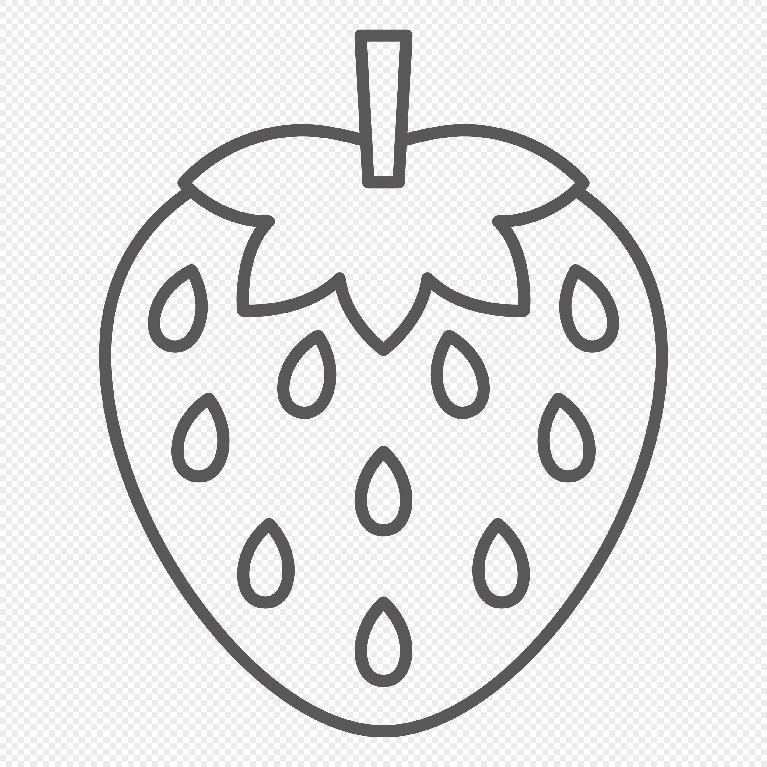 手绘草莓水果元素卡通草莓设计图__水果_生物世界_设计图库_昵图网nipic.com