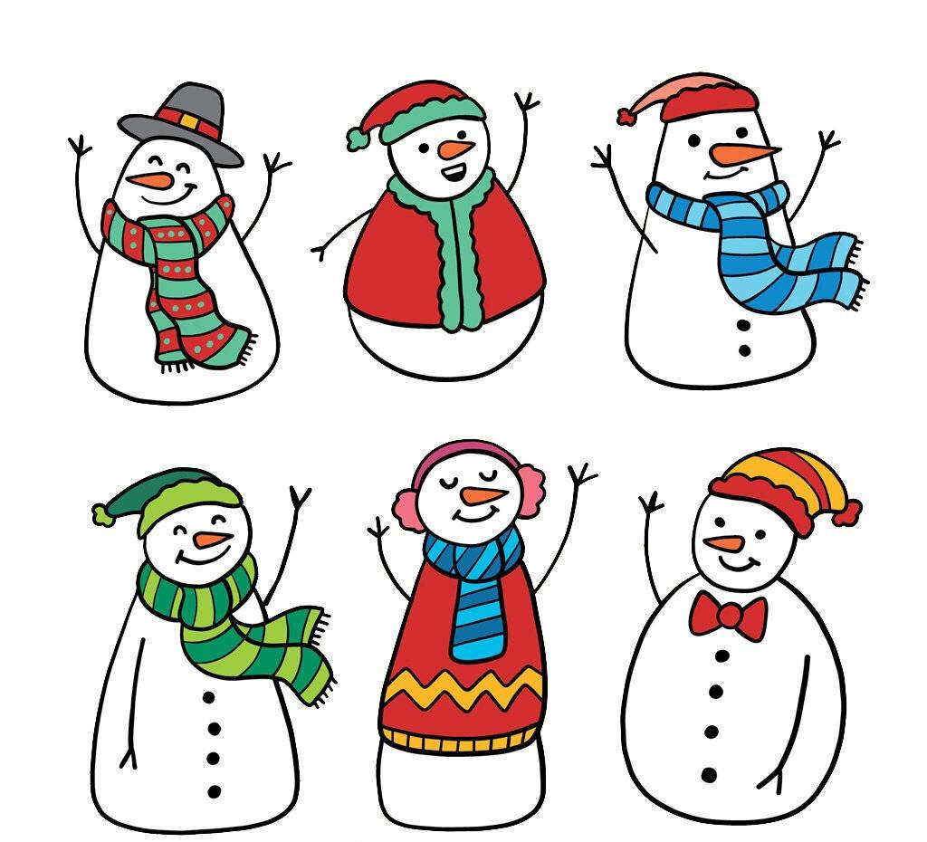 4-5岁儿童画大全 雪人怎么画简单又好看（家乡的古塔儿童画） - 有点网 - 好手艺