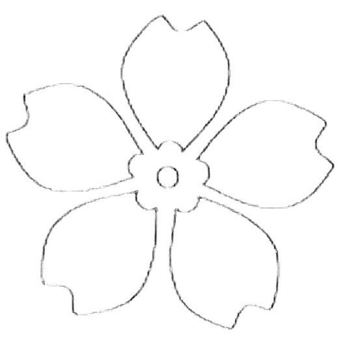 各类花瓣花朵手绘简笔画图片素材-编号39334857-图行天下
