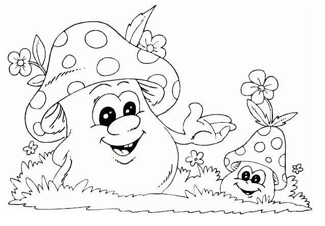 蘑菇简笔画图片大全可爱 蘑菇简笔画图片大全可爱卡通